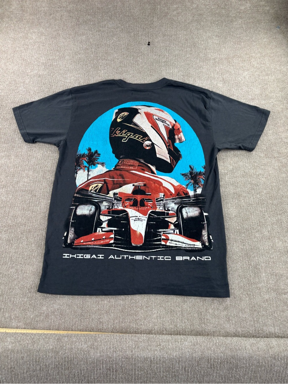 Brandmakers T-Shirt Men's Sz M Tokyo Japan Helmet Ikigai Racing Department Tee
